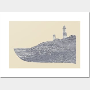 Montauk Sketch Posters and Art
